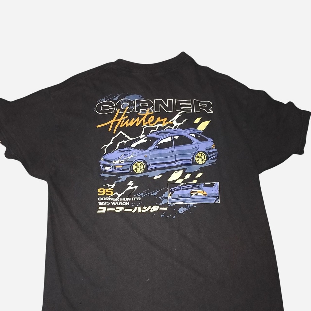 Corner Hunter racing tee shirt